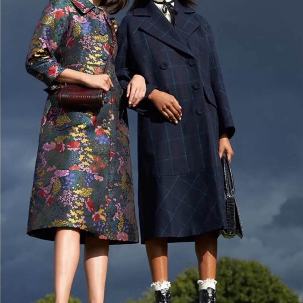 Erdem & H&M Wool Blend Oversized Coat